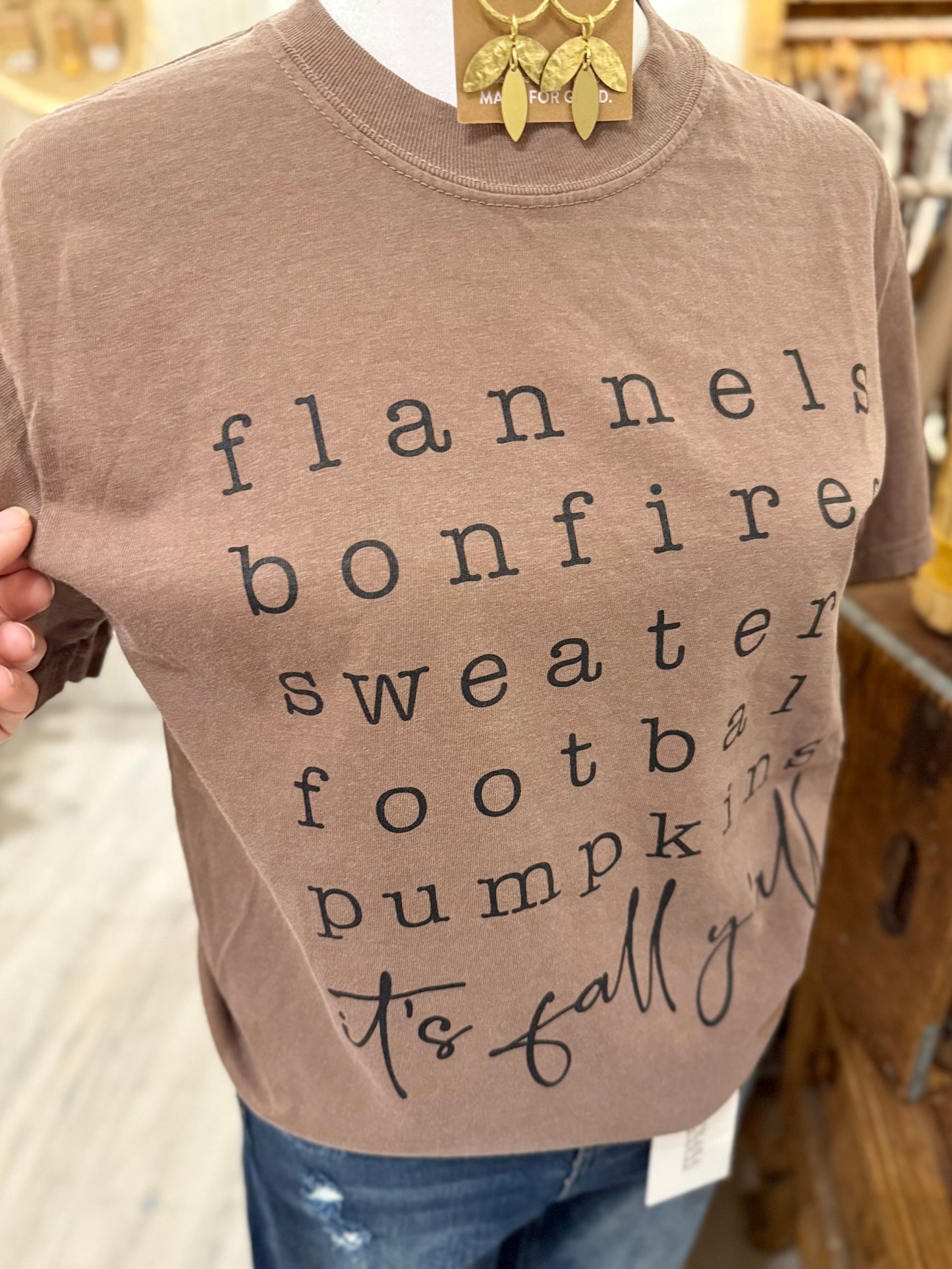 Fall List Tee