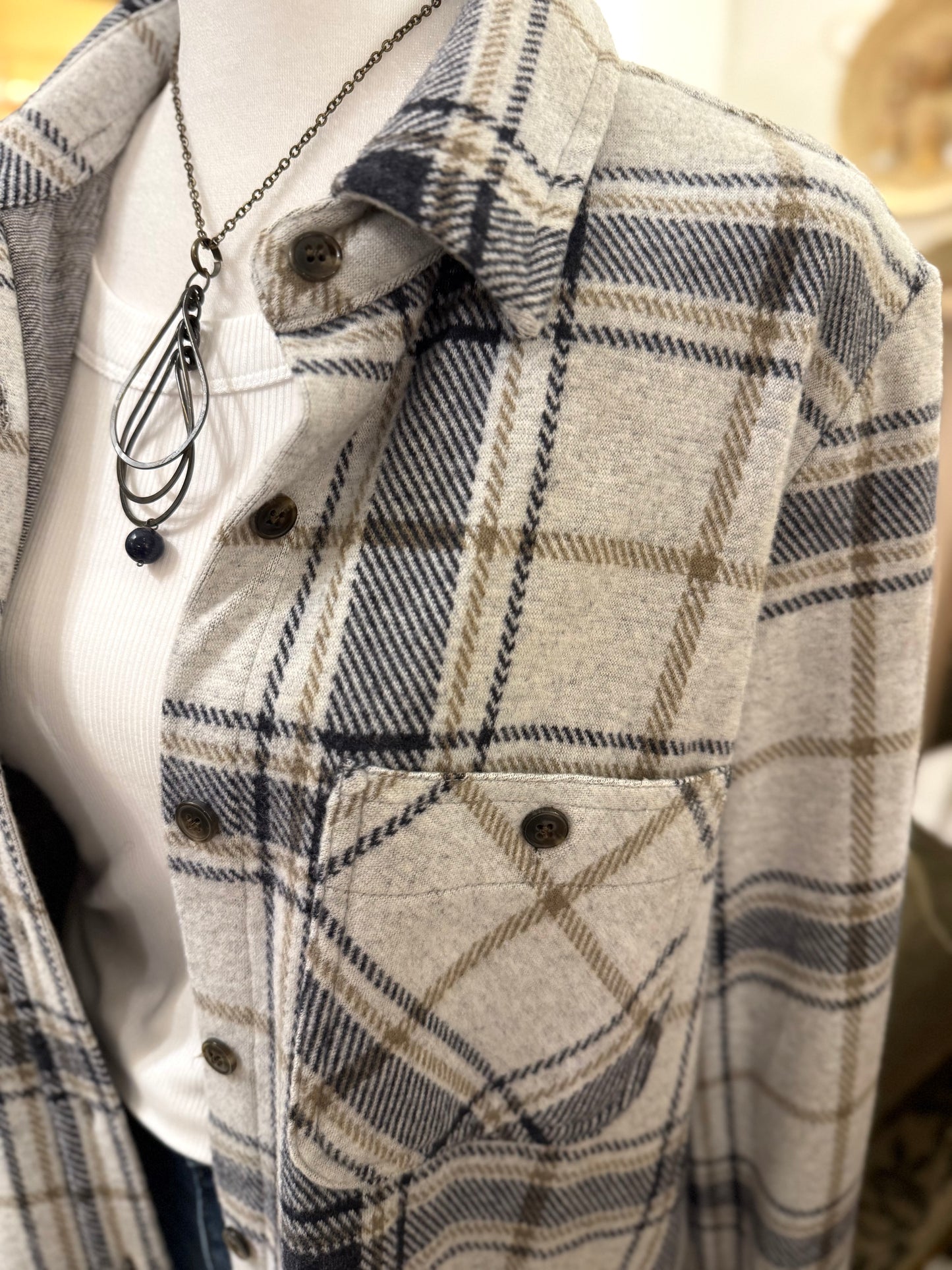 Soft + Cozy Plaid (black/gray/brown)