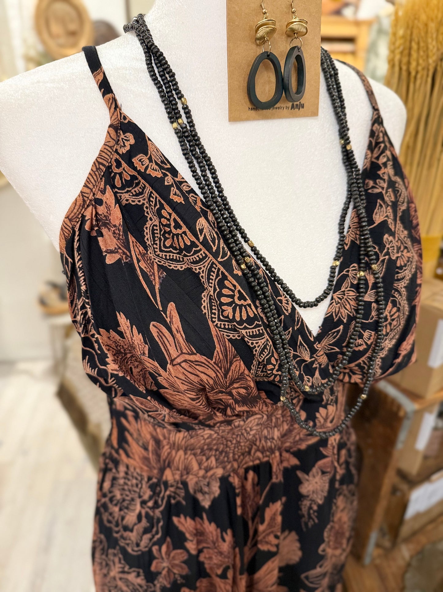 “Step Into Fall” Maxi Dress