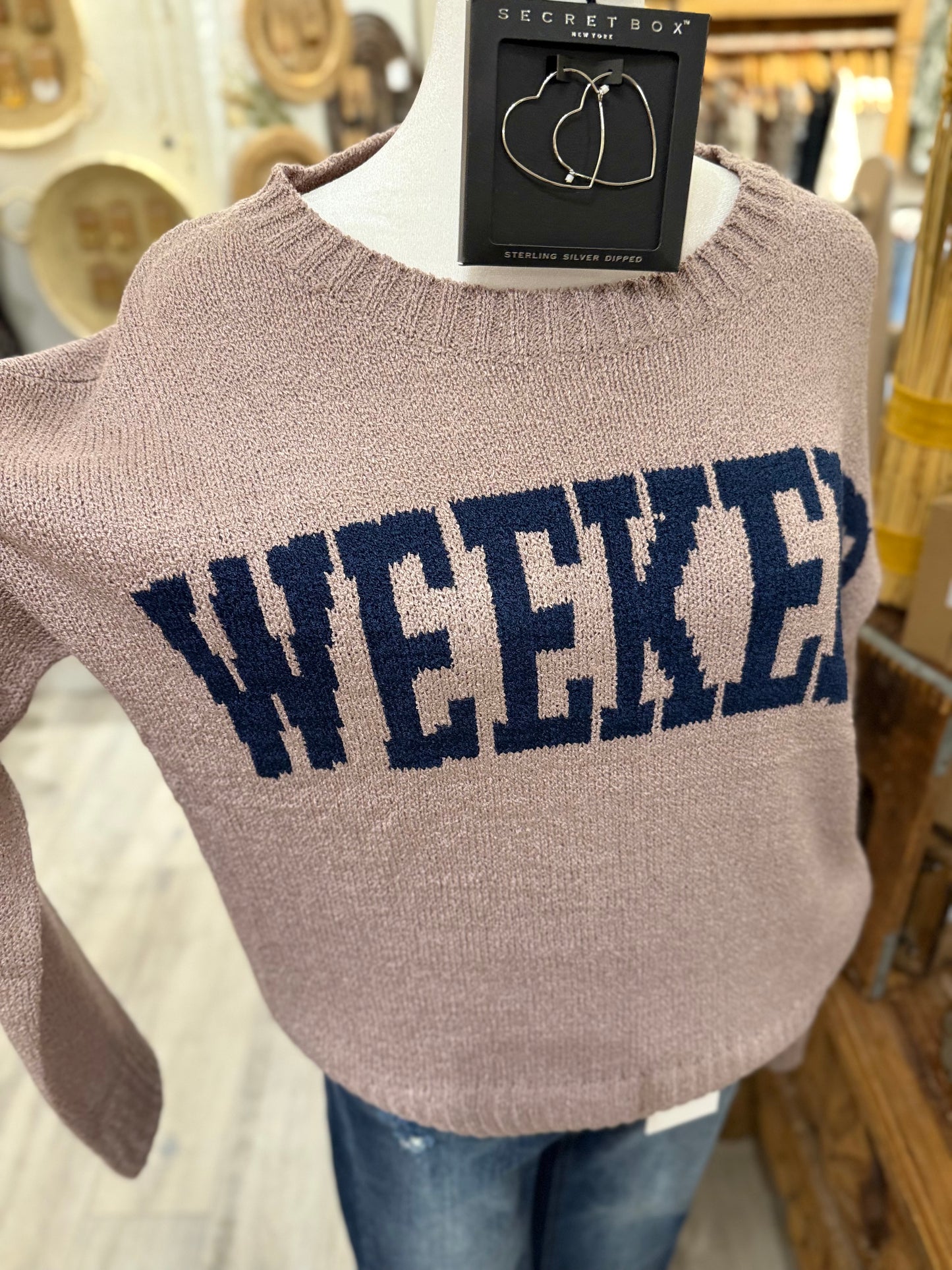 “Weekend” Sweater