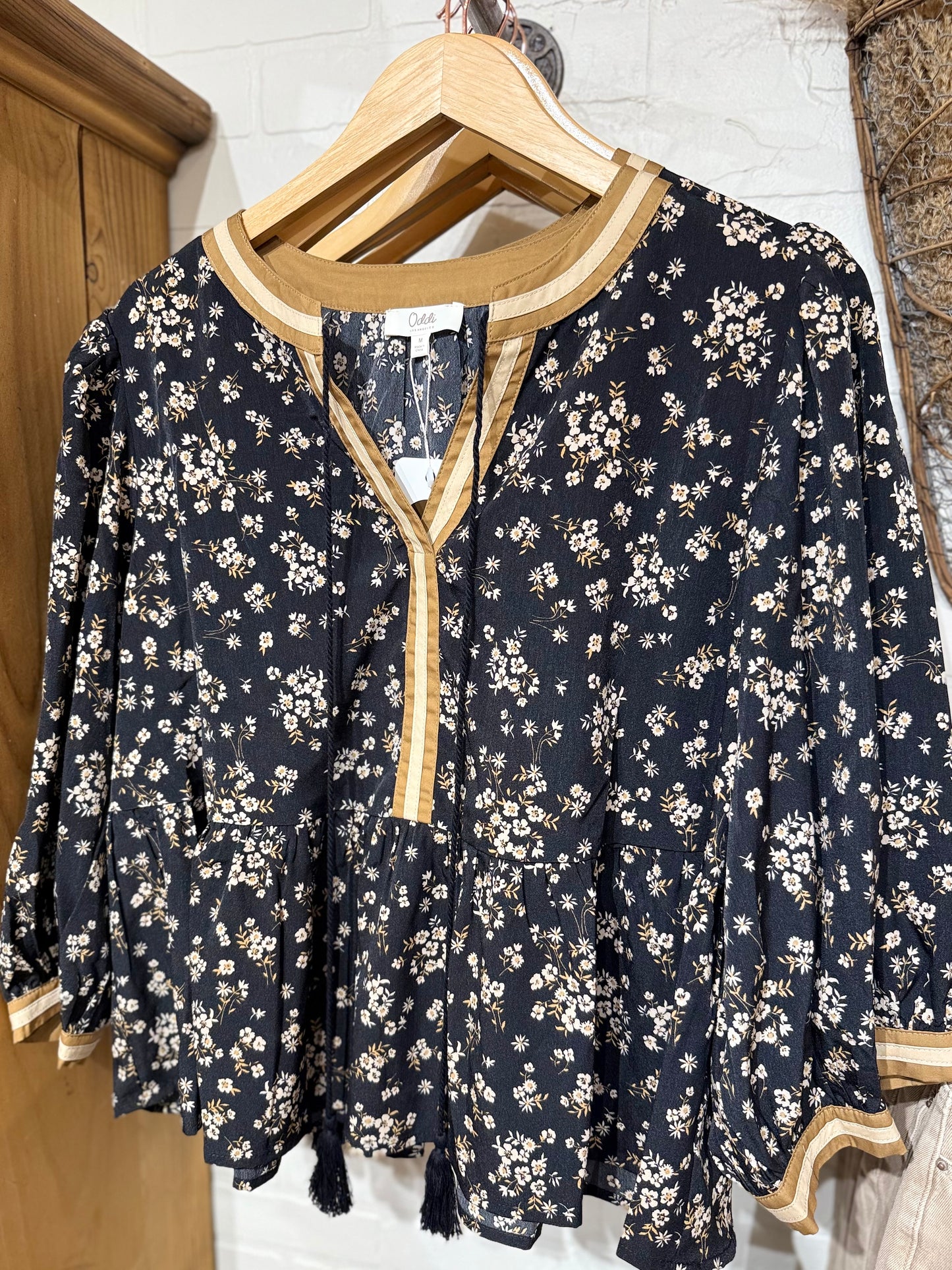 Ditsy Floral Printed Blouse