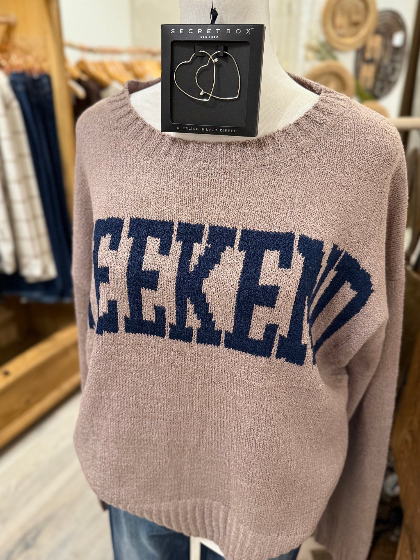 “Weekend” Sweater