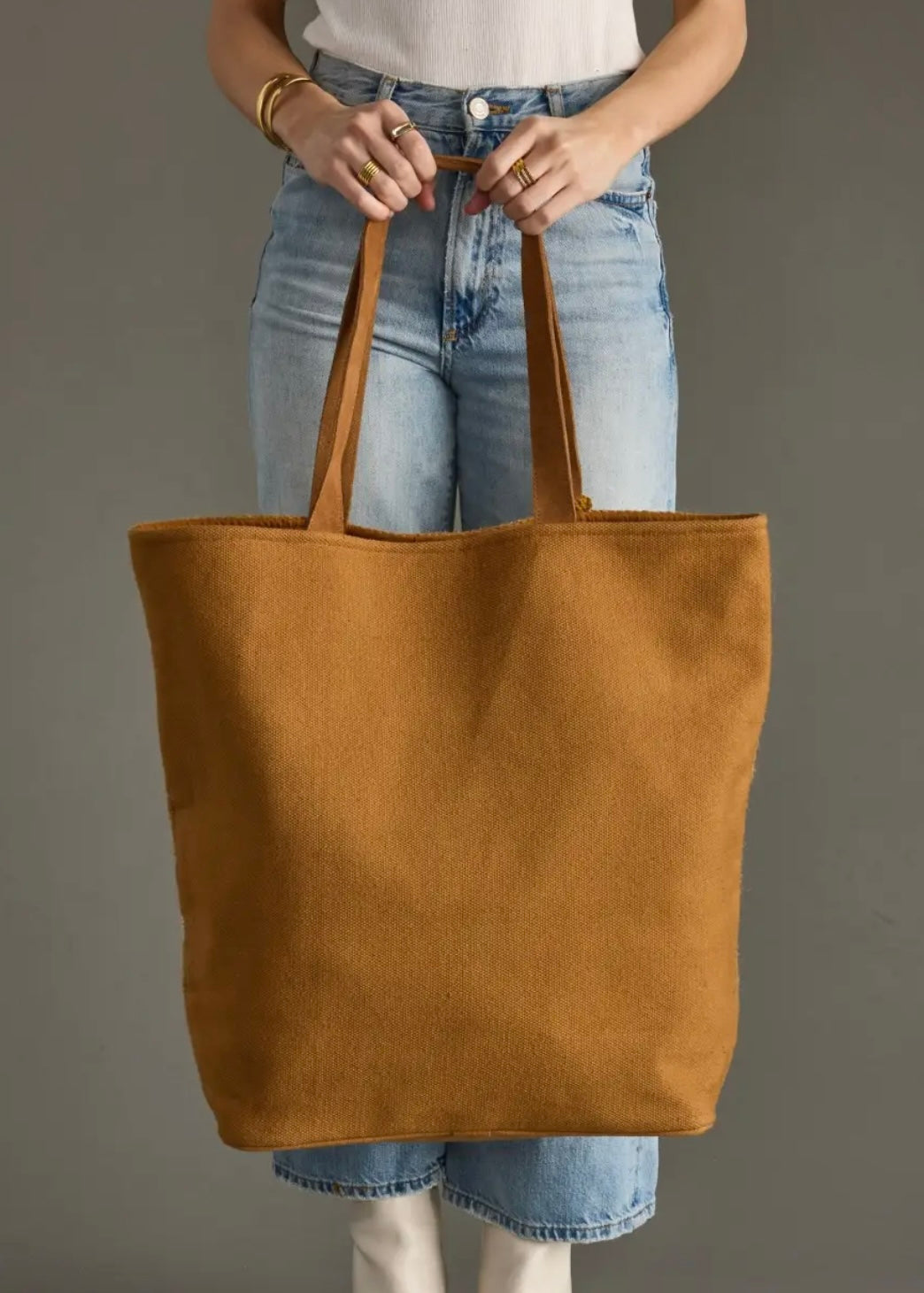 Tan, Brown & Cream Western Tote