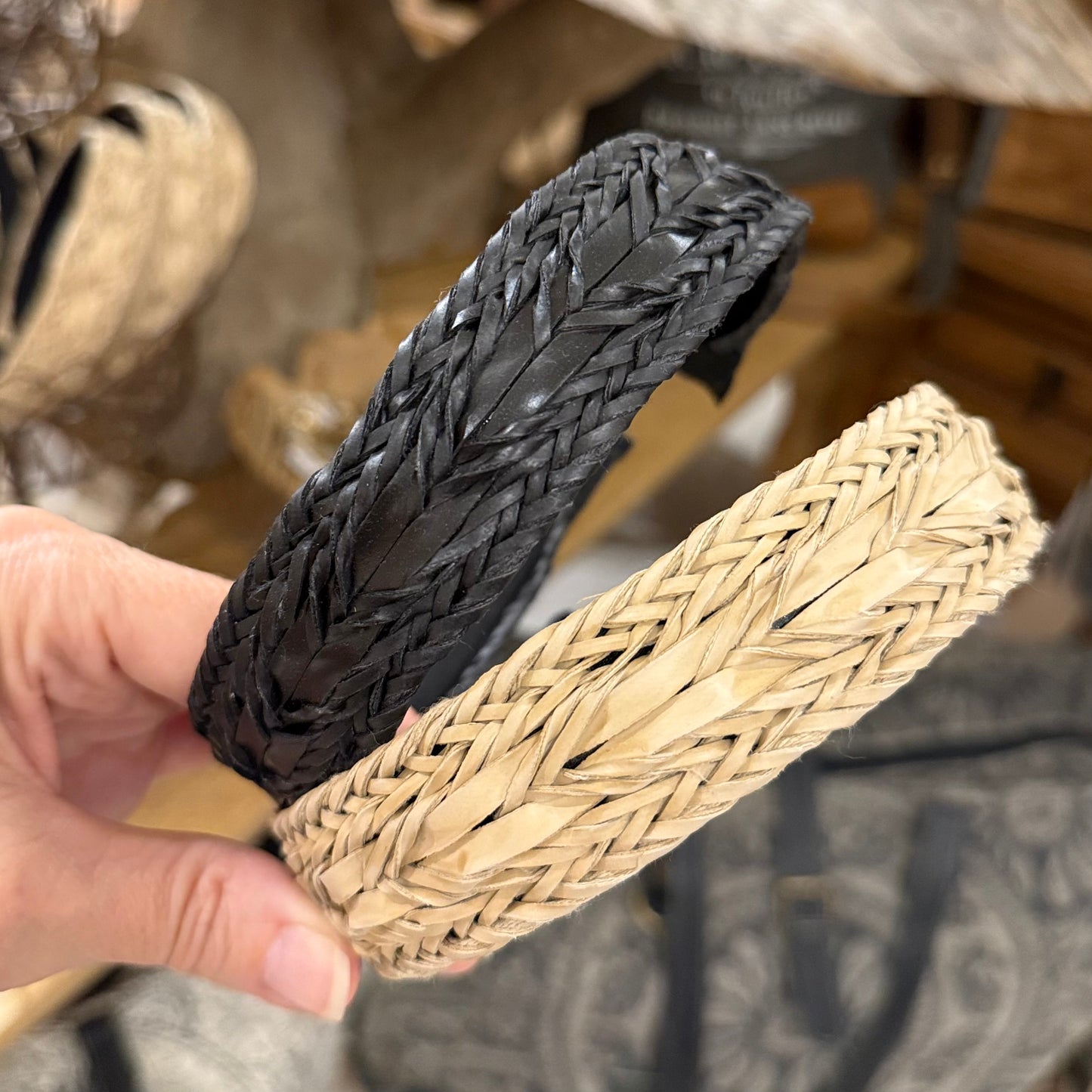 Vegan Leather Headband
