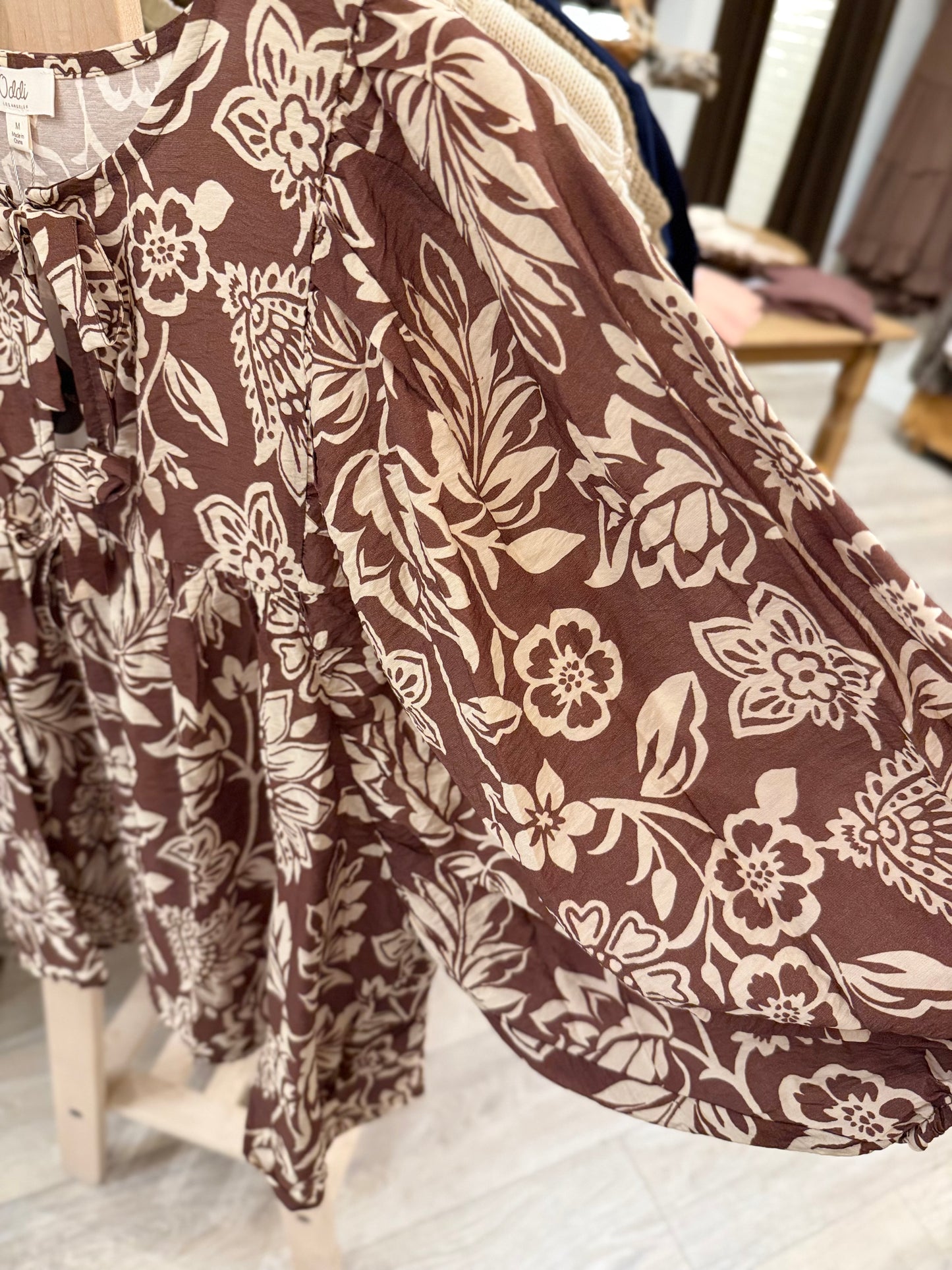 Boho Printed Blouse