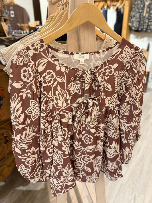 Boho Printed Blouse